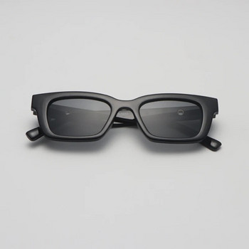 Нови квадратни слънчеви очила Мъжки маркови дизайнерски ретро слънчеви очила Мъжки модни многоцветни огледални малки рамки за пътуване Oculos De Sol