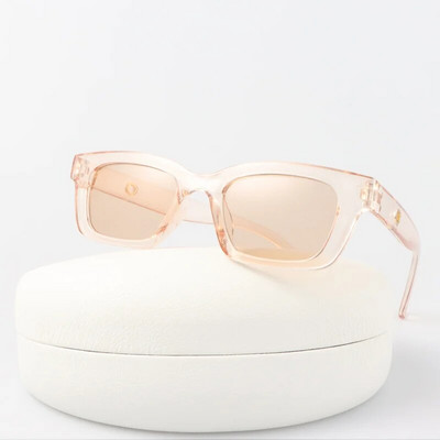 Νέα τετράγωνα γυαλιά ηλίου Man Brand Designer Vintage γυαλιά ηλίου Ανδρική μόδα Πολύχρωμος καθρέφτης Μικρός σκελετός Travel Oculos De Sol