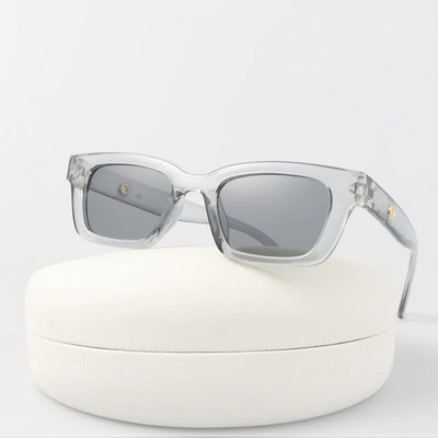 Νέα τετράγωνα γυαλιά ηλίου Man Brand Designer Vintage γυαλιά ηλίου Ανδρική μόδα Πολύχρωμος καθρέφτης Μικρός σκελετός Travel Oculos De Sol