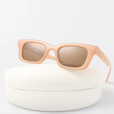 Νέα τετράγωνα γυαλιά ηλίου Man Brand Designer Vintage γυαλιά ηλίου Ανδρική μόδα Πολύχρωμος καθρέφτης Μικρός σκελετός Travel Oculos De Sol