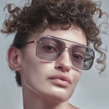 Νέα μόδα Κλασικά τετράγωνα γυαλιά ηλίου Cool men Vintage επώνυμα μεταλλικά γυαλιά ηλίου Γυναικεία αποχρώσεις UV400 Oculos De Sol