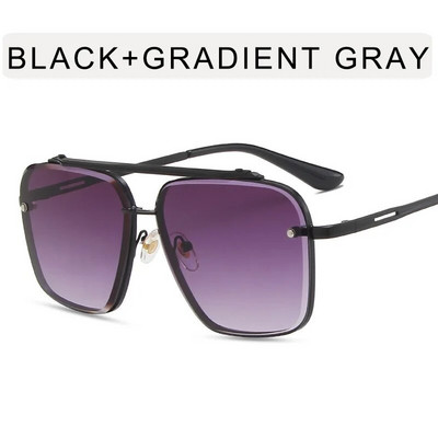 Νέα μόδα Κλασικά τετράγωνα γυαλιά ηλίου Cool men Vintage επώνυμα μεταλλικά γυαλιά ηλίου Γυναικεία αποχρώσεις UV400 Oculos De Sol