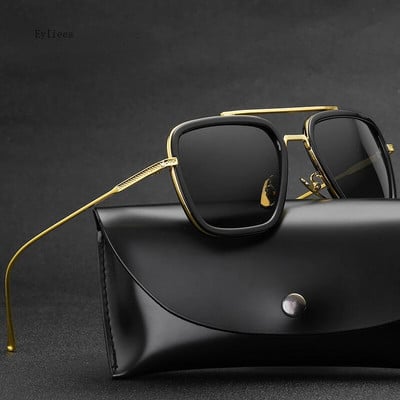 Men Women Sunglasses Square Frame Transparent Lenses Sun Glasses Male Ladies Eyewear 2023 sunglasses for men