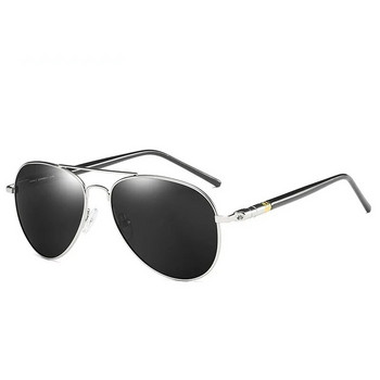 2023 Марка Alloy Мъжки слънчеви очила Поляризирани UV400 лещи Слънчеви очила за мъже Пилотни очила Oculos De Sol High Quanlity