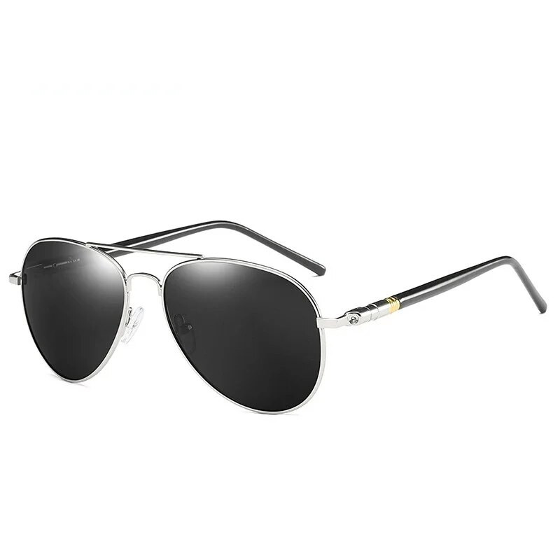 2023. gada zīmola Alloy vīriešu saulesbrilles, polarizētas UV400 lēcas, vīriešu saulesbrilles Pilot Eyewear Oculos De Sol augstas kvalitātes