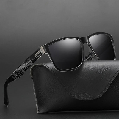 2023 New Square Polarized Sunglasses Fashion Sports Men Women Sun Glasses Anti-Reflective Mirror Out Door Driving Shade Uv400