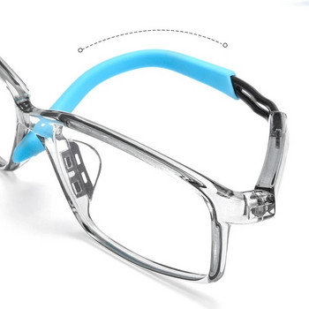 Модни очила за 2023 г. Ретро квадратни TR Баскетболни спортни очила Късогледство Оптична рамка за диоптрични очила за мъже Oculos Gafas