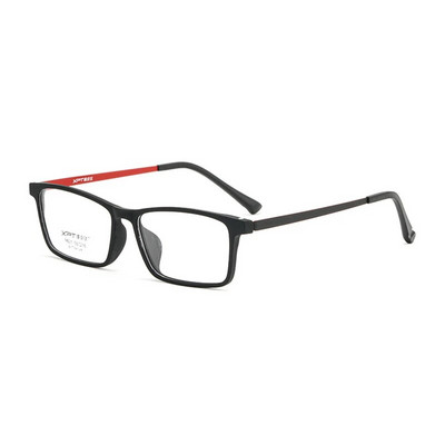 Ochelari pentru bărbați și femei Ochelari de vedere cu prescripție optică Ochelari de modă Ramă de ochelari flexibilă din plastic cu bord complet
