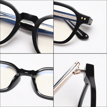 Kachawoo acetate τετράγωνα γυαλιά σκελετός ανδρών διαφανή γκρι οπτικά γυαλιά γυναικείας διαφανούς φακού TR90 υψηλής ποιότητας Κορεάτικα