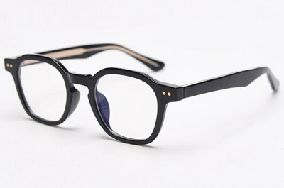 Ochelari pătrați din acetat Kachawoo, cadru pentru bărbați, ochelari optici gri transparenți pentru femei, lentile clare TR90 coreeană de înaltă calitate