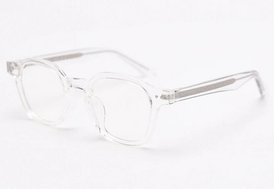 Ochelari pătrați din acetat Kachawoo, cadru pentru bărbați, ochelari optici gri transparenți pentru femei, lentile clare TR90 coreeană de înaltă calitate
