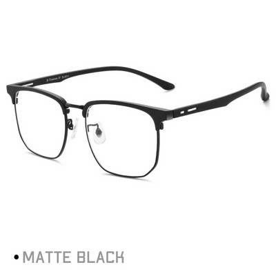 Rame de ochelari Gmei din aliaj optic de modă TR90 pentru bărbați, rame, retro, pătrate, ultraușoare, pentru ochelari cu prescripție TM11