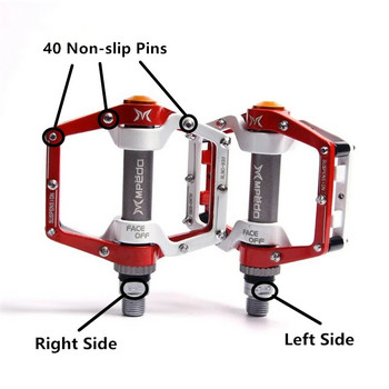 Велосипеден педал MTB BMX Sealed Bearing Road Mountain Bike CNC Продукт Алуминиева сплав Свръхлеки части за колоездене