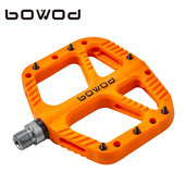 BOWOD īpaši vieglie neslīdoši neilona velosipēdu pedāļi ūdensizturīgi kalnu velosipēda pedāļi MTB noslēgts gultnis CNC sakausējuma riteņbraukšanas piederumi