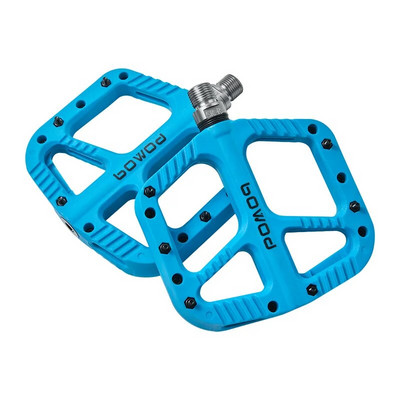 BOWOD īpaši vieglie neslīdoši neilona velosipēdu pedāļi ūdensizturīgi kalnu velosipēda pedāļi MTB noslēgts gultnis CNC sakausējuma riteņbraukšanas piederumi
