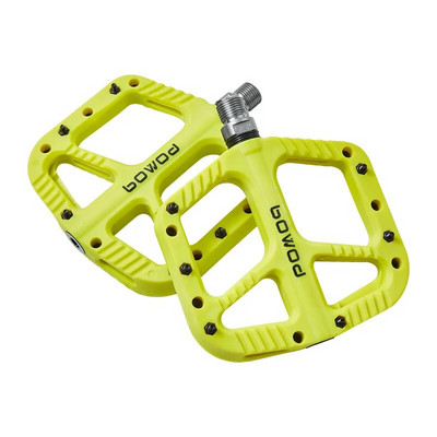 BOWOD īpaši vieglie neslīdoši neilona velosipēdu pedāļi ūdensizturīgi kalnu velosipēda pedāļi MTB noslēgts gultnis CNC sakausējuma riteņbraukšanas piederumi