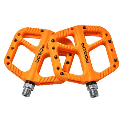 BOWOD īpaši vieglie neslīdoši neilona velosipēdu pedāļi ūdensizturīgi kalnu velosipēda pedāļi MTB noslēgts gultnis CNC sakausējuma riteņbraukšanas piederumi