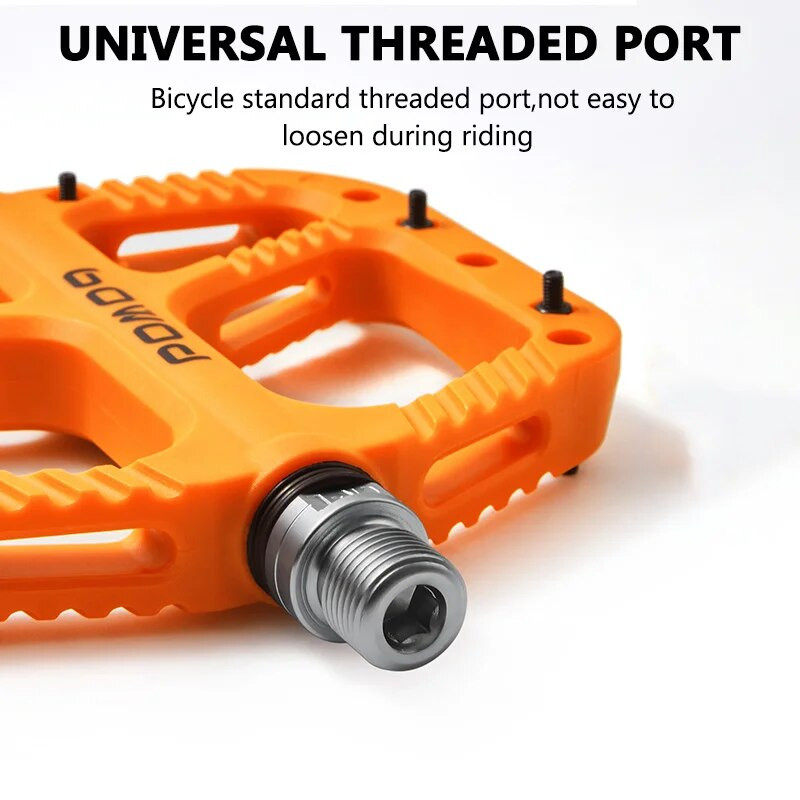 BOWOD īpaši vieglie neslīdoši neilona velosipēdu pedāļi ūdensizturīgi kalnu velosipēda pedāļi MTB noslēgts gultnis CNC sakausējuma riteņbraukšanas piederumi