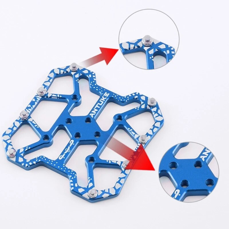 Maanteeratta klambrita pedaaliplatvormi adapterid MTB jalgrataste universaalsed pedaaliadapterid alumiiniumsulamist maanteeratta klambriteta pedaaliplatvorm