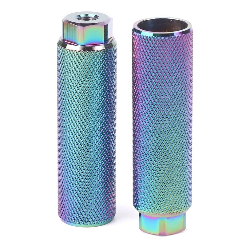 1 τμχ Πόδι μανταλάκι από κράμα αλουμινίου για ποδήλατο 3/8`` Άξονας πόδι-μοχλός λαβής κυλίνδρου Αντιολισθητικός άξονας Πόδι μανταλάκια Αξεσουάρ ποδηλάτου