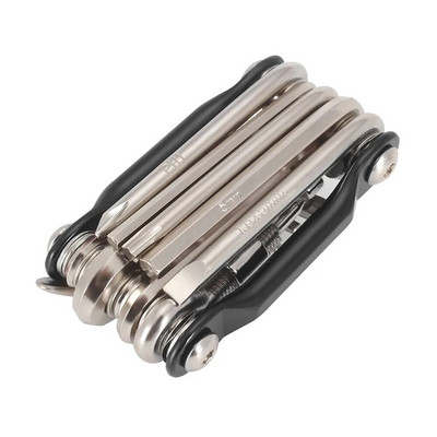 11 vienā velosipēda remonta rīku komplekts kalnu velosipēda uzgriežņu atslēga Skrūvgrieža ķēde sešstūra spieķu daudzfunkciju velosipēdu remonta komplekts riteņbraukšanas rīks