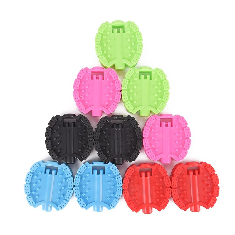 1 pora pakaitinių dviračio pedalo ir triračio vaiko kūdikių triračio kūdikio dviračio pedalo dviračio priedo įrankis