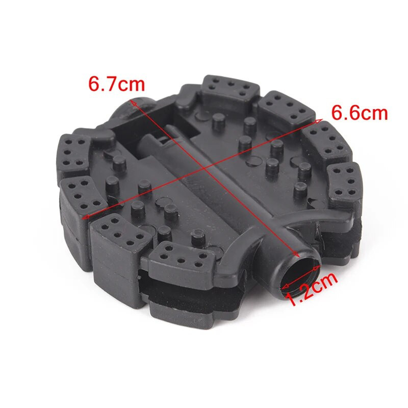 1 pora pakaitinių dviračio pedalo ir triračio vaiko kūdikių triračio kūdikio dviračio pedalo dviračio priedo įrankis