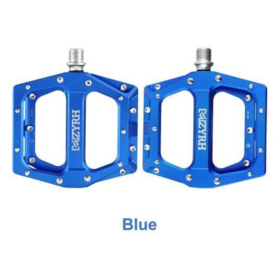 Jauni kalnu velosipēda pedāļi MTB pedāļa alumīnija velosipēda platplatformas plakanie pedāļi 9/16 collu velosipēdu pedāļi ar noslēgtu gultni