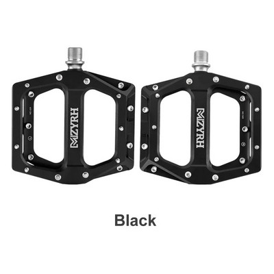Jauni kalnu velosipēda pedāļi MTB pedāļa alumīnija velosipēda platplatformas plakanie pedāļi 9/16 collu velosipēdu pedāļi ar noslēgtu gultni