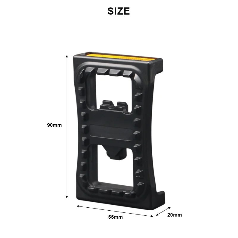 Velosipēda pedāļa skavas Plakanais adapteris PD-22 Pašbloķējošs pedāļa plakanās plāksnes pārveidošanas ierīce M520 M540 M780 M980 bezskavām MTB pedāļiem