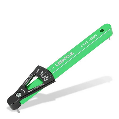 MTB velosipēda ķēžu nodiluma indikatora rīku ķēžu pārbaudītāja komplekti Daudzfunkcionālas ķēdes mērierīces mērīšana kalnu šosejas velosipēdam