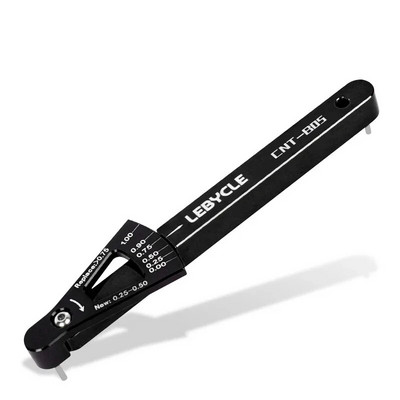 MTB velosipēda ķēžu nodiluma indikatora rīku ķēžu pārbaudītāja komplekti Daudzfunkcionālas ķēdes mērierīces mērīšana kalnu šosejas velosipēdam