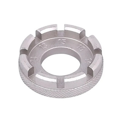 Jalgratta kodaraga nipli mutrivõti 8-suunaline soonega jalgratta velje reguleerija mutrivõti tsingitud remonditeenus Mtb tööriista võtmetarvikud