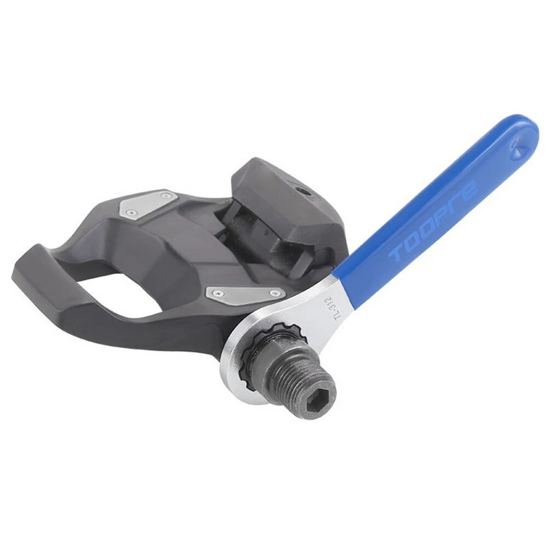 Velosipēda pedāļa uzgriežņu atslēga Pedāļi Skrūves Demontāžas instrumenti Slēdzenes skrūve Velosipēda pedāļa demontāžas rīks Shimano riteņbraukšanas piederumiem