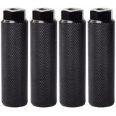 4 gab. Velosipēdu tapas, alumīnija sakausējuma pretslīdes pēdas velosipēda pedāļi BMX tapas priekš MTB velosipēda aizmugures triks 3/8 collu asīm