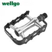 Wellgo M248DU Υπερελαφρύ κράμα αλουμινίου MTB Bike Road Bicycle DU Ρουλεμάν από βόριο Ατσάλι Πεντάλ ποδηλάτου ποδηλάτου