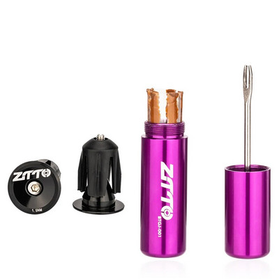 ZTTO MTB maanteejalgratta toruvaba rehviparandustööriist Rehvi kiirparanduskomplekt Torkehermeetik Kummiribade hooldus minitööriist