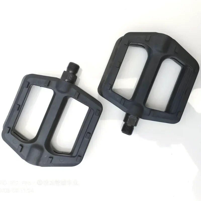 2 vnt. plastikinis itin lengvas dviračio pedalas greito atleidimo pedalas plokščias kalnų dviračio rutulinis pedalas dviračio plataus pedalo dviračio priedai
