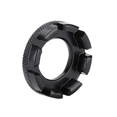 1Gb velosipēda spieķa uzgriežņu atslēga 8 virzienu rievas velosipēda riteņa loka regulētāja uzgriežņu atslēgas remonta servisa rīka atslēga