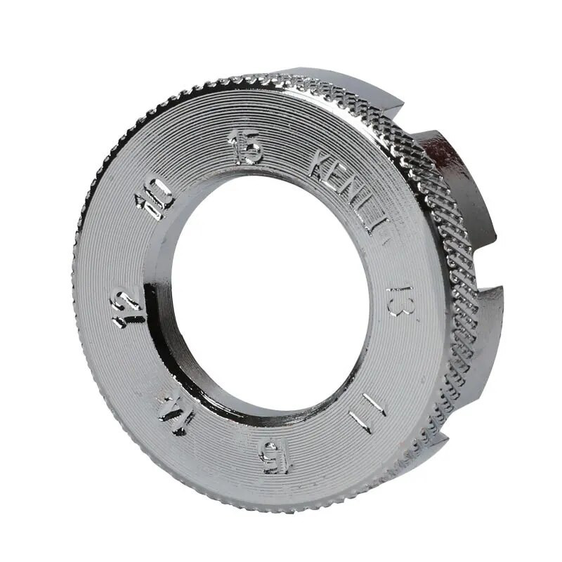 1Gb velosipēda spieķa uzgriežņu atslēga 8 virzienu rievas velosipēda riteņa loka regulētāja uzgriežņu atslēgas remonta servisa rīka atslēga