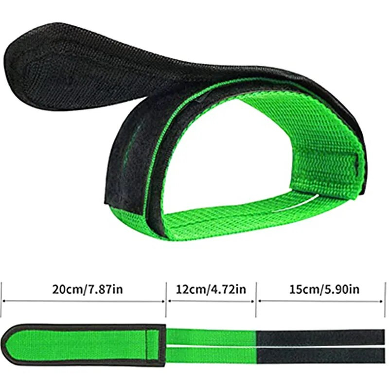 2gab Fixie Bmx Fixed Gear Velosipēdu Līmējošās Siksnas Pedāļa Toe Clip Siksnas Josta Cn Piemērota Fixed Gear āra riteņbraukšanai