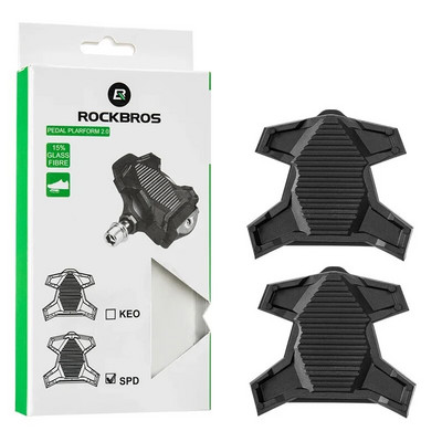 Rockbros oficiālie Clipless Plat m adaptera pedāļa SPD Speedplay riteņbraukšanas pedāļa Convert KE0 Look universālie pedāļu adapteri