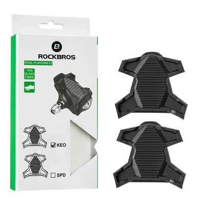 Rockbros oficiālie Clipless Plat m adaptera pedāļa SPD Speedplay riteņbraukšanas pedāļa Convert KE0 Look universālie pedāļu adapteri