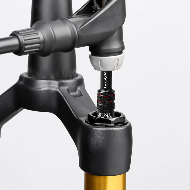 Gaisa dakšu sašaurināms vārsta adapteris Pārveidojiet Presta par Schrader šosejas velosipēda Iate riepām, izmantojot standarta sūkņa gaisa kompresoru Jauns