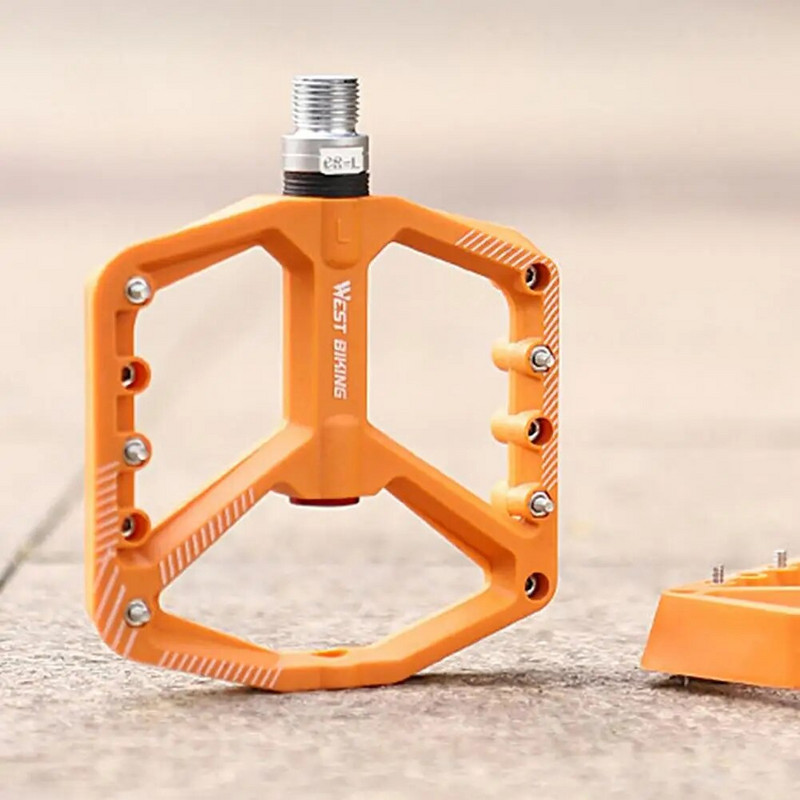 1 pāris praktisks paplašināts protektors, viegls pretkorozijas MTB velosipēda gultņu pedāļi Velosipēdu detaļu piederumi