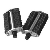 Retro 28 colių dviračio pedalas guminis juodas MTB plento dviračio triračio dviračio dalys senoviniai senoviniai pedalai