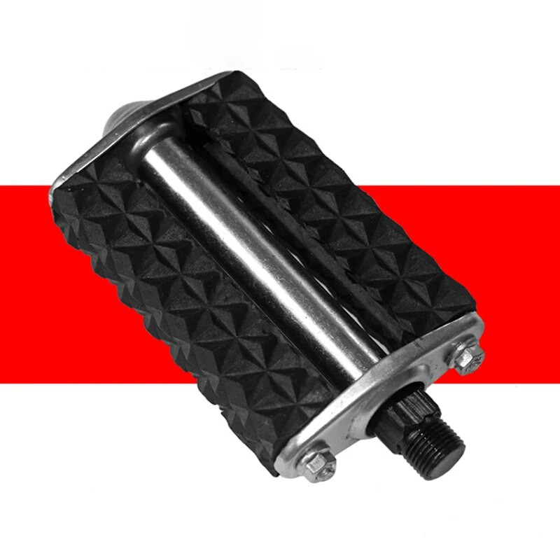 Retro 28 colių dviračio pedalas guminis juodas MTB plento dviračio triračio dviračio dalys senoviniai senoviniai pedalai