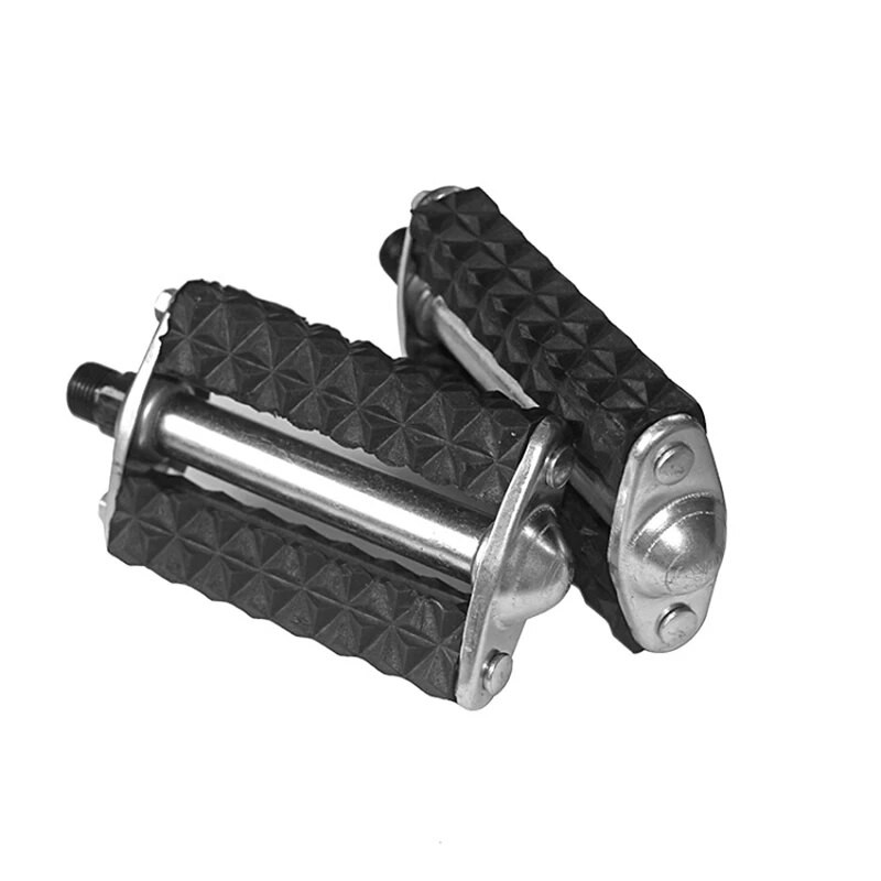 Retro 28 colių dviračio pedalas guminis juodas MTB plento dviračio triračio dviračio dalys senoviniai senoviniai pedalai