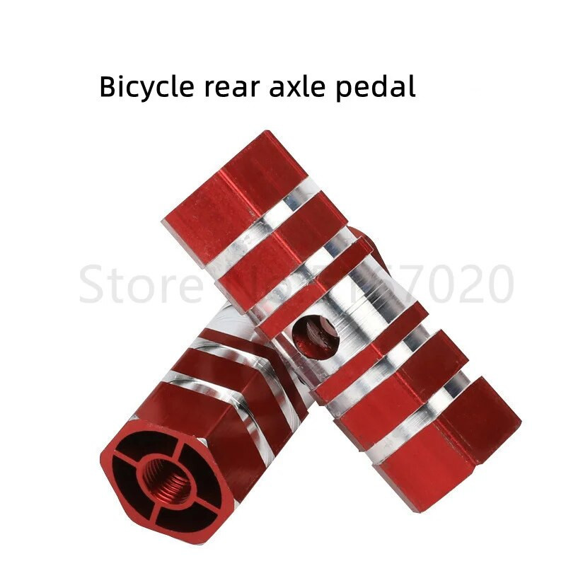 Neslystančio aliuminio lydinio kalnų dviračių pedalai ašies pėdų atramos kaiščiai priekiniai ir galiniai pedalų važiavimas dviračiu plentu 1 pora