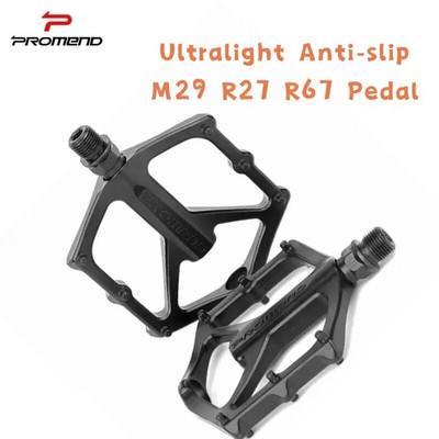 PROMEND Множество стилове M29 R27 R67 High-Speed Bicycle Pedal Ultralight Anti-slip BMX Racing MTB DU Sealed 3 Bearing Bike Parts